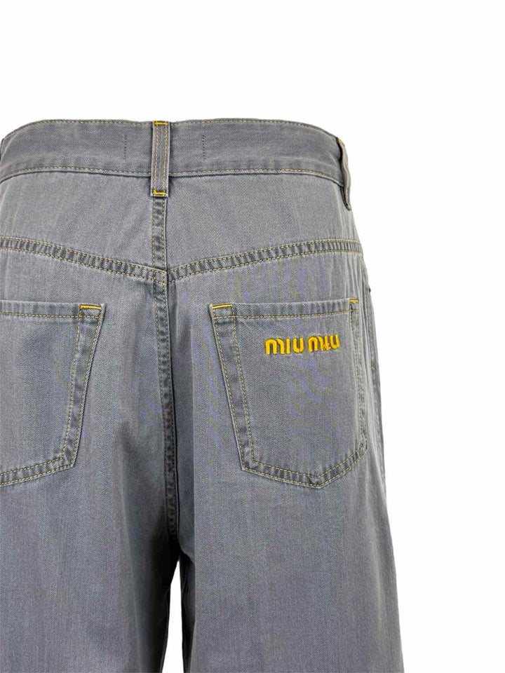 Miu Miu Size 25 2024 Chambray Jeans