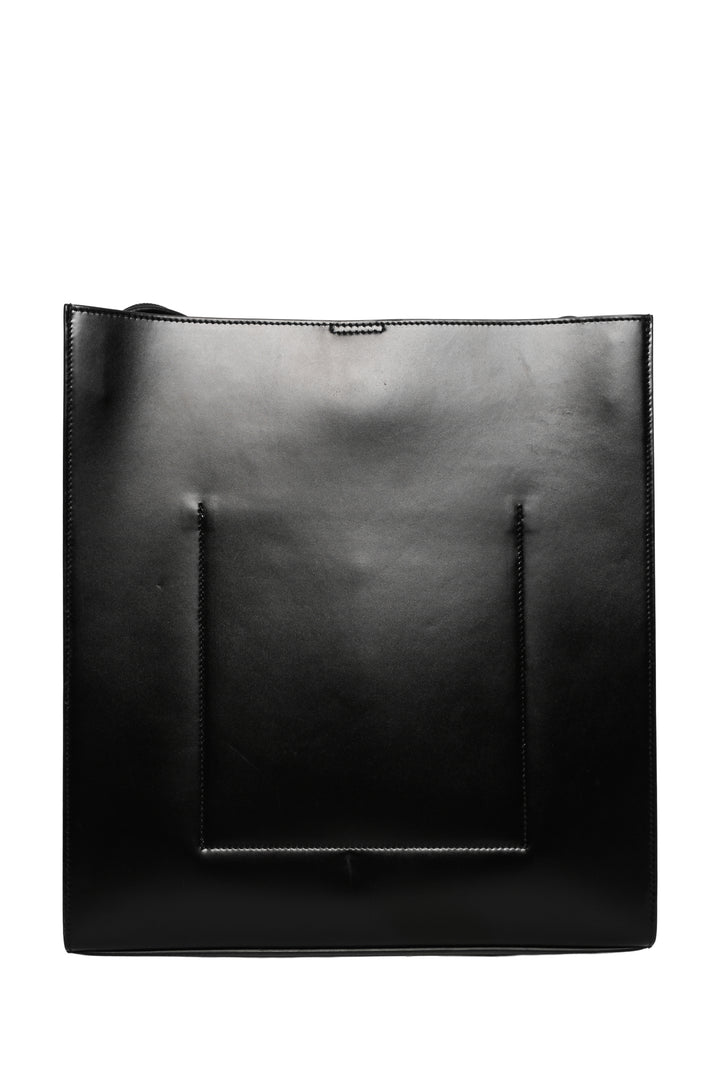 Jil Sander Tangle Leather Shoulder Bag