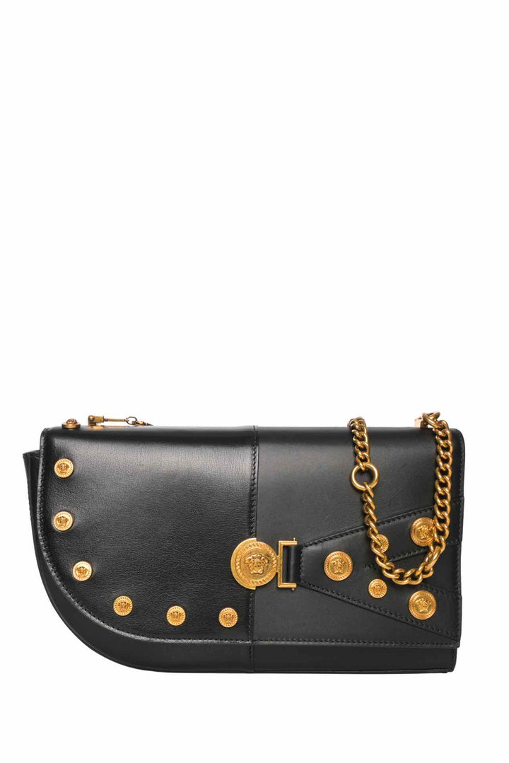 Versace Clash Medusa Studded Shoulder Bag