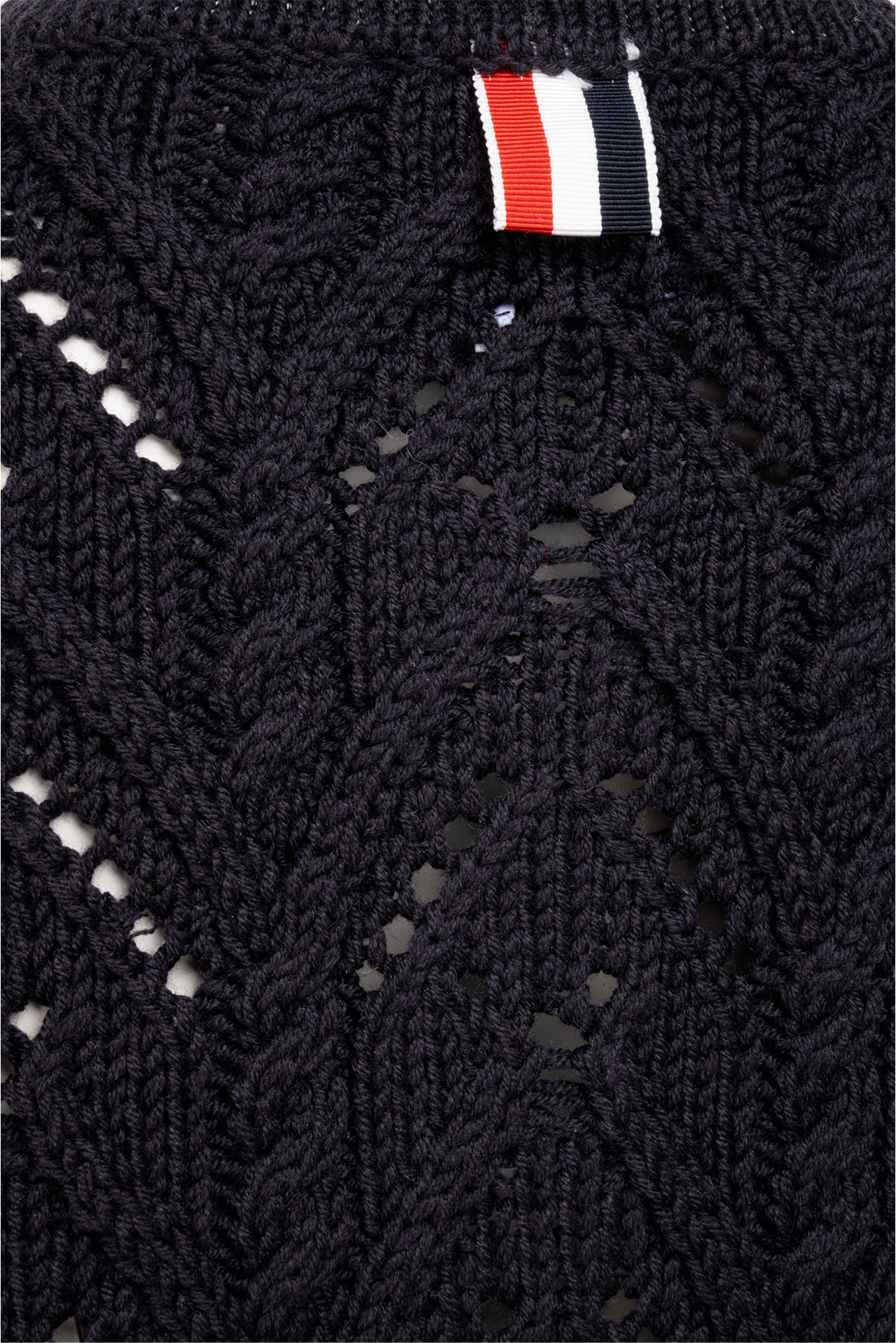 Thom Browne Size 36 Knit Merino Wool Cardigan