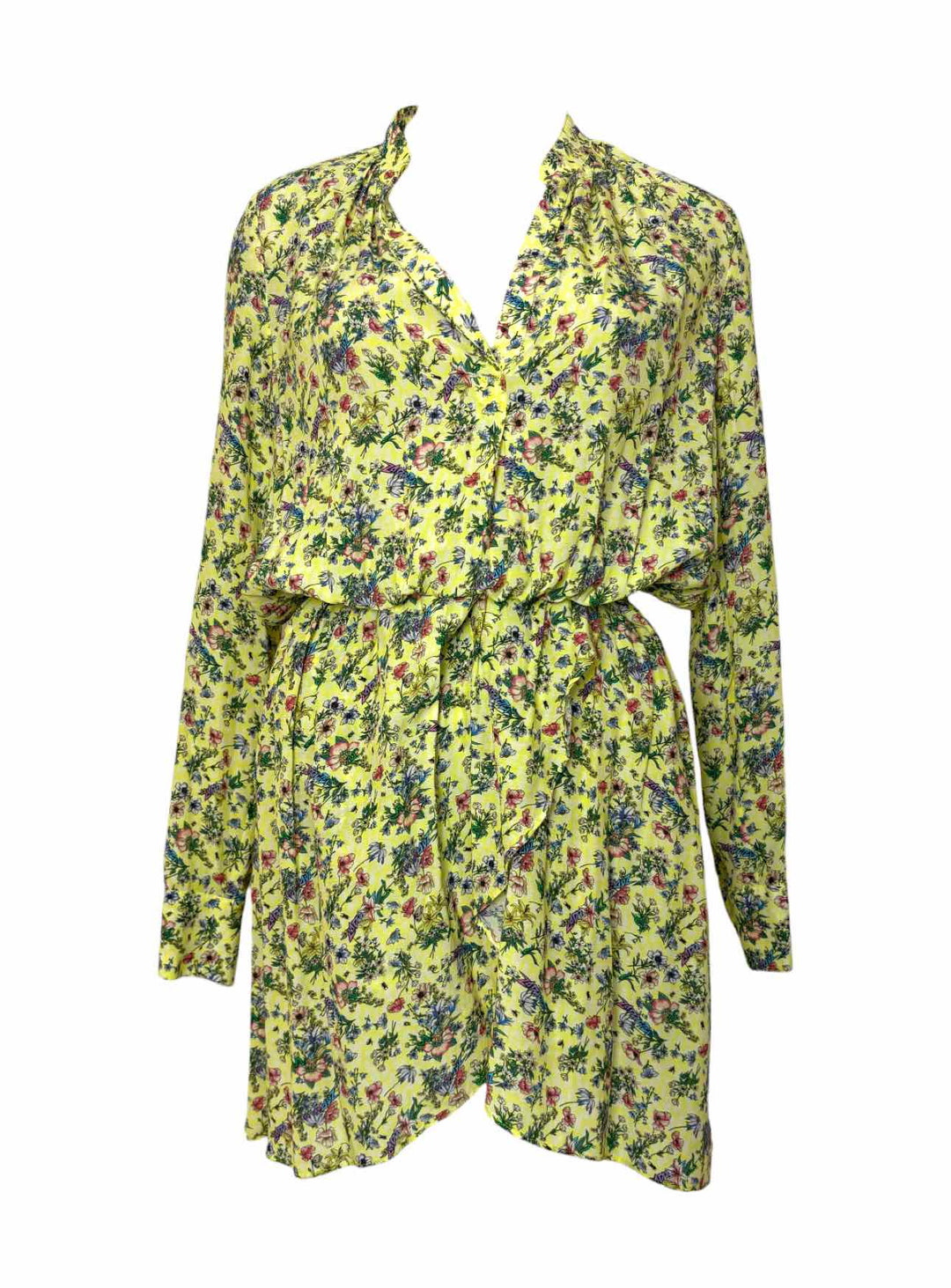 Zadig & Voltaire Size S Floral Print Viscose Dress