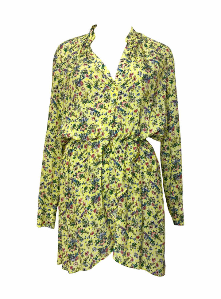 Zadig & Voltaire Size S Floral Print Viscose Dress