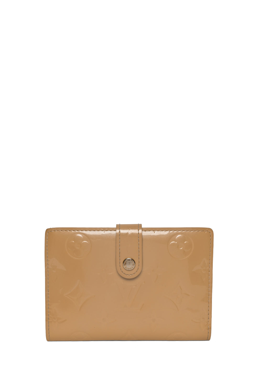 Louis Vuitton 2009 Vernis Monogram French Purse Wallet