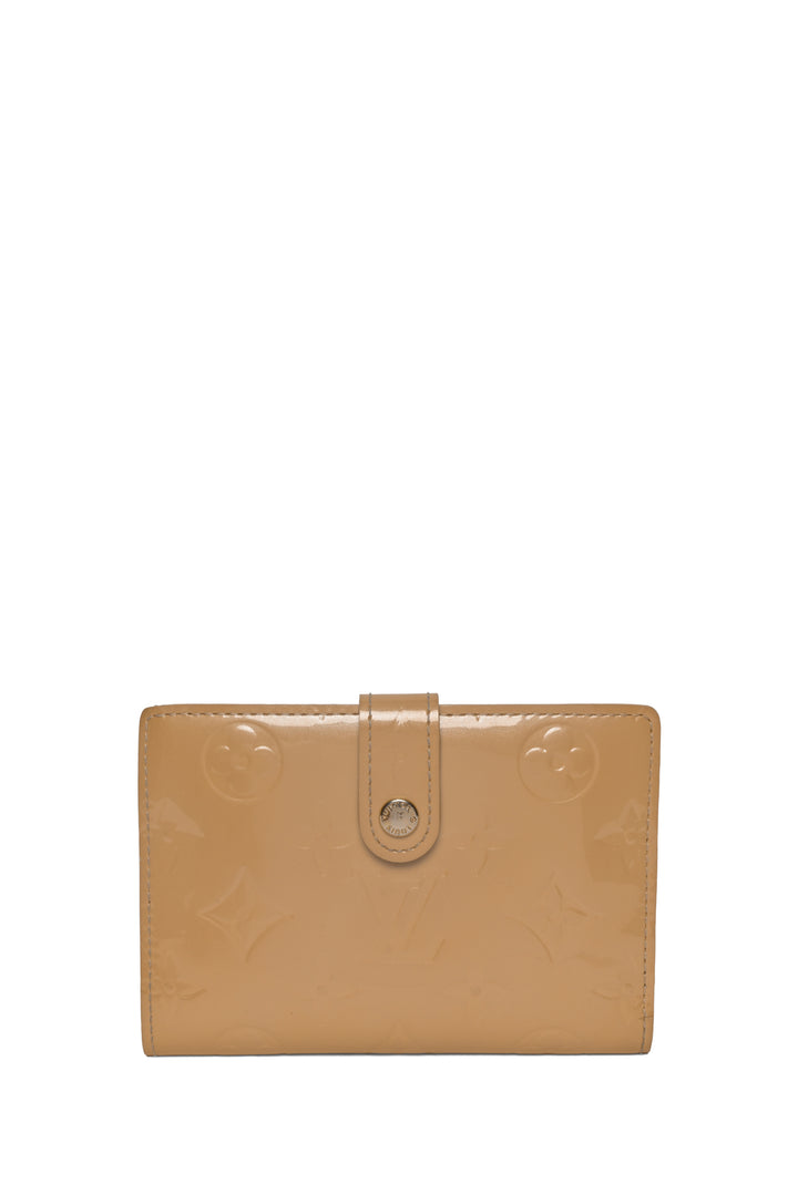 Louis Vuitton 2009 Vernis Monogram French Purse Wallet