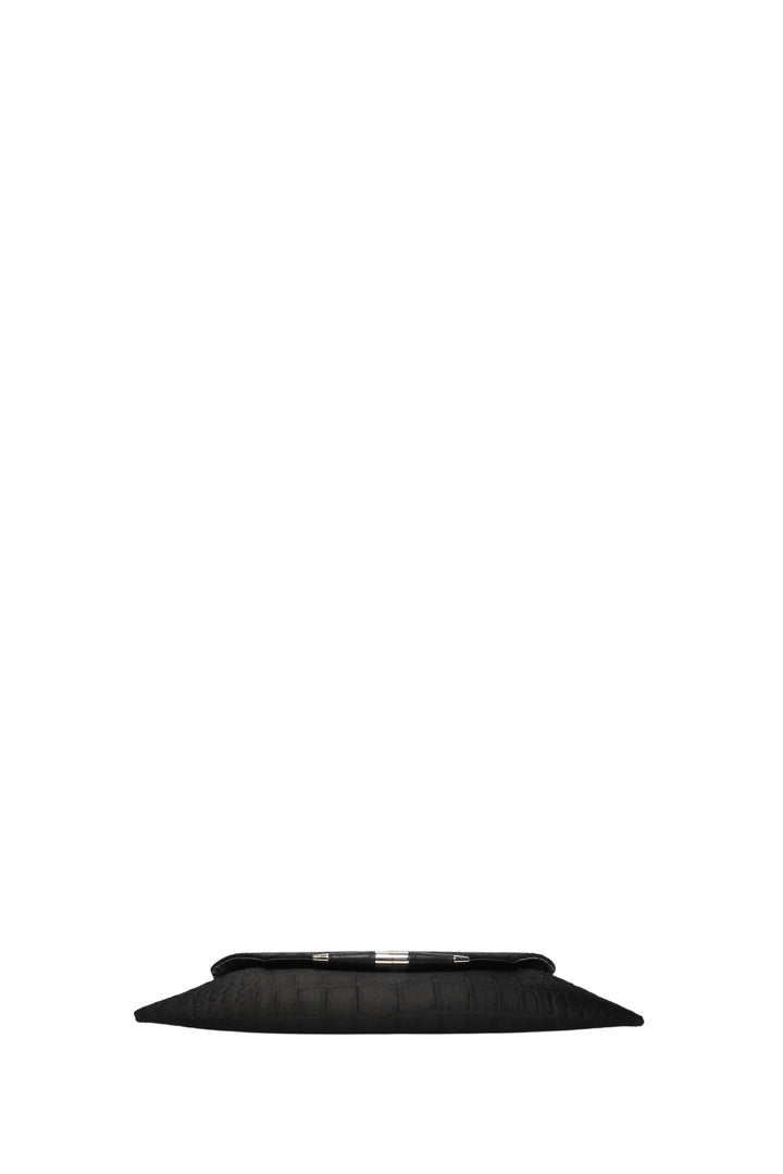Tyler Ellis Stamped Satin Aimee Chain Clutch