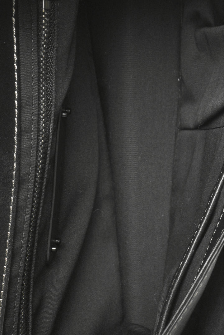 Diesel Miss-Match Grained & Smooth Leather Flap Crossbody