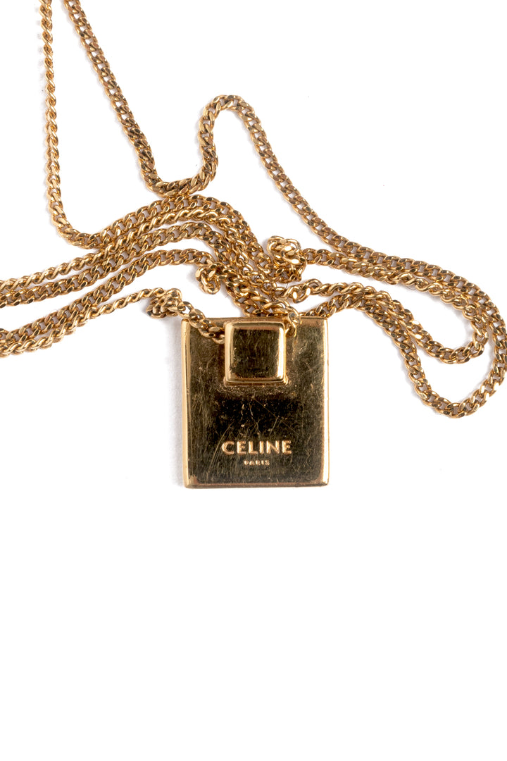 Celine Alphabet S Necklace