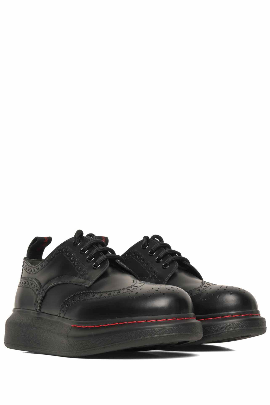 Alexander Mcqueen Size 37 Hybrid Lace Up Brogue Oversized Low Top Sneaker