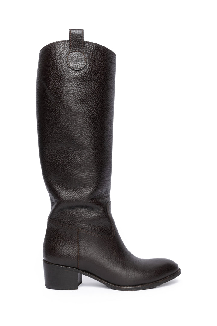 Gucci Size 37.5 Cellarius Soft Calfskin Riding Boots