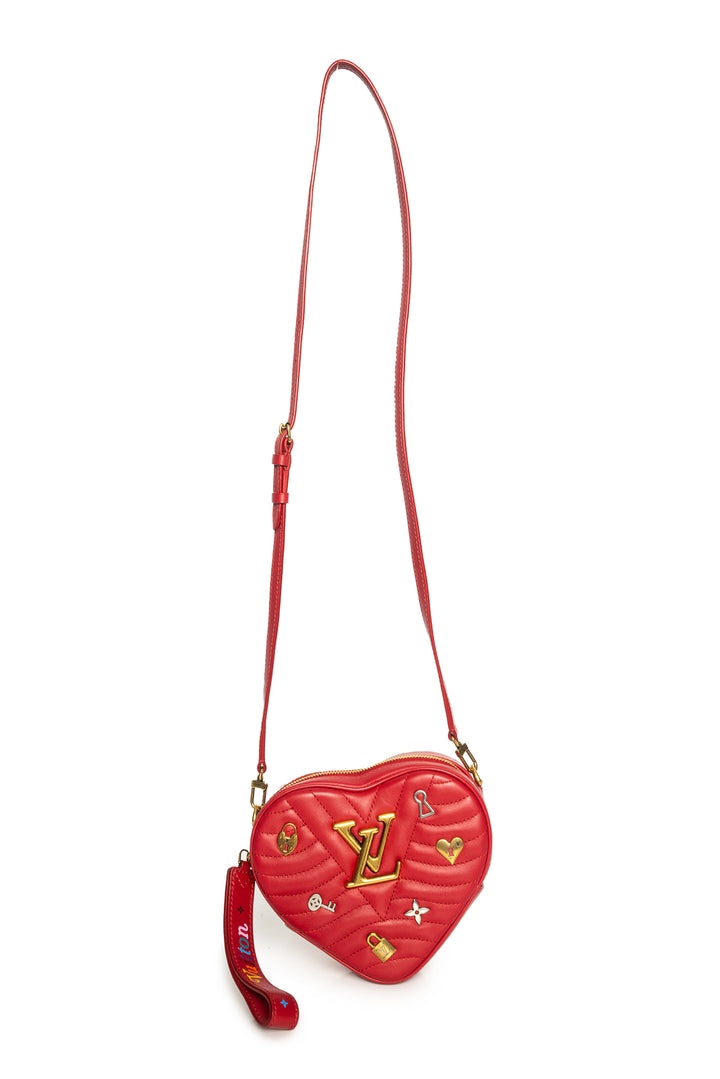 Louis Vuitton New Wave Love Lock Heart Crossbody Bag