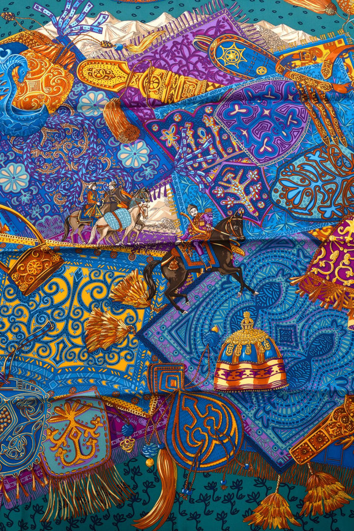 Hermes Silk Scarf