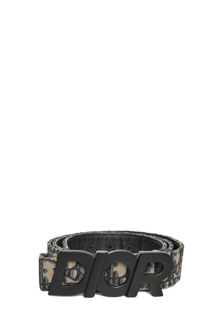 Dior Size XL Oblique & Leather Reversible Men's Belt