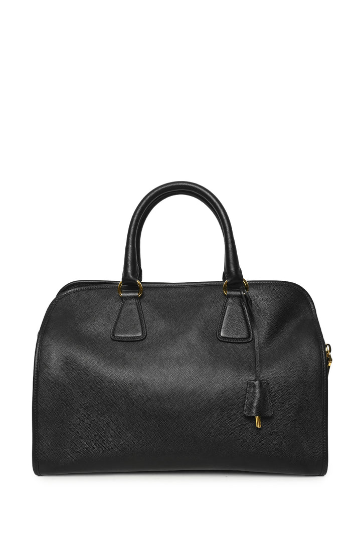 Prada Soft Leather Dome Tote