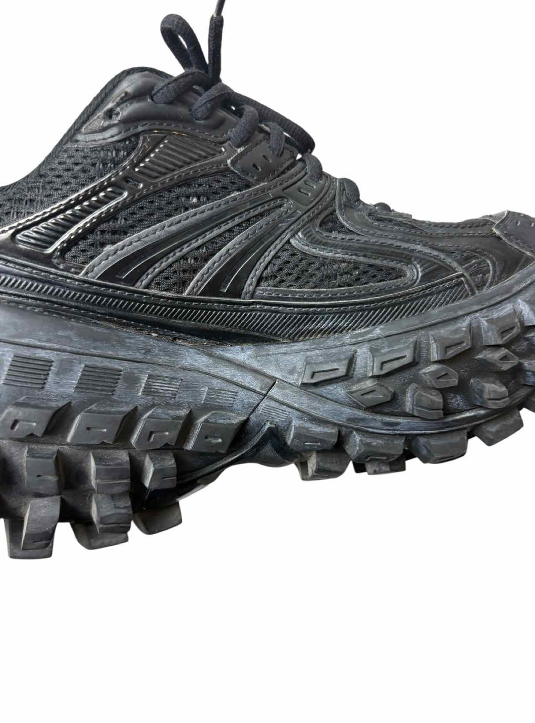 Balenciaga Size 38 Men's Bouncer Mesh & Rubber Sneakers