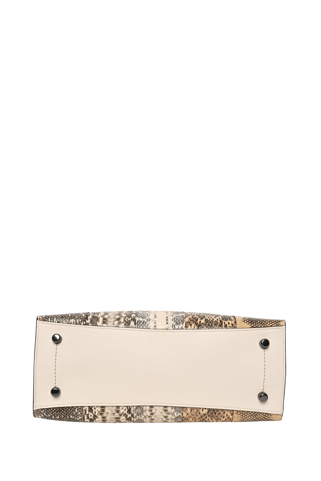 Coach Charlie Carryall Snakeskin Tote