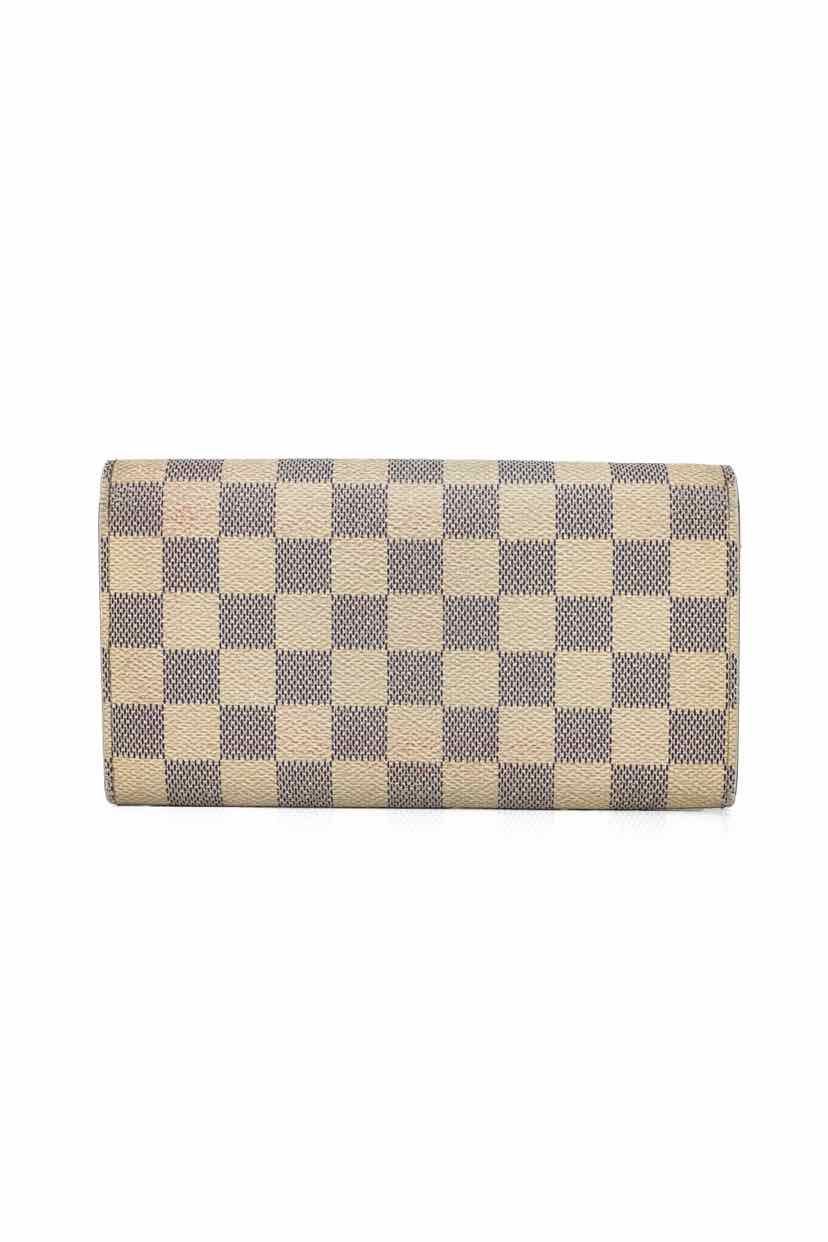 Louis Vuitton 2011 Damier Azur Sarah Wallet