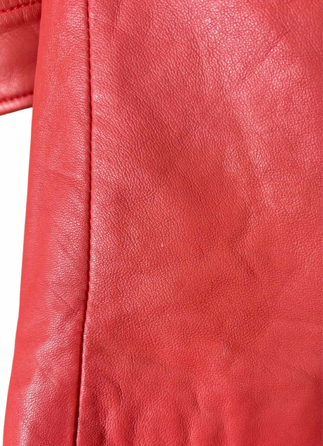 Deadwood Size 38 Leather Moto Jacket