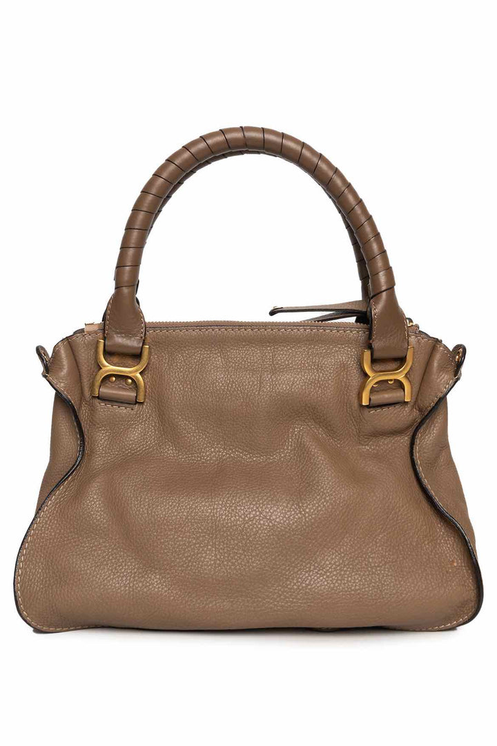 Chloe Calfskin Medium Marcie Top Handle Shoulder Bag