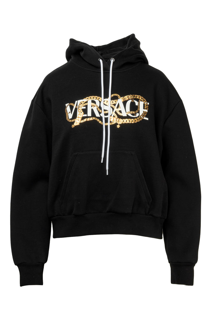 Versace Size 46 Logo Hoodie