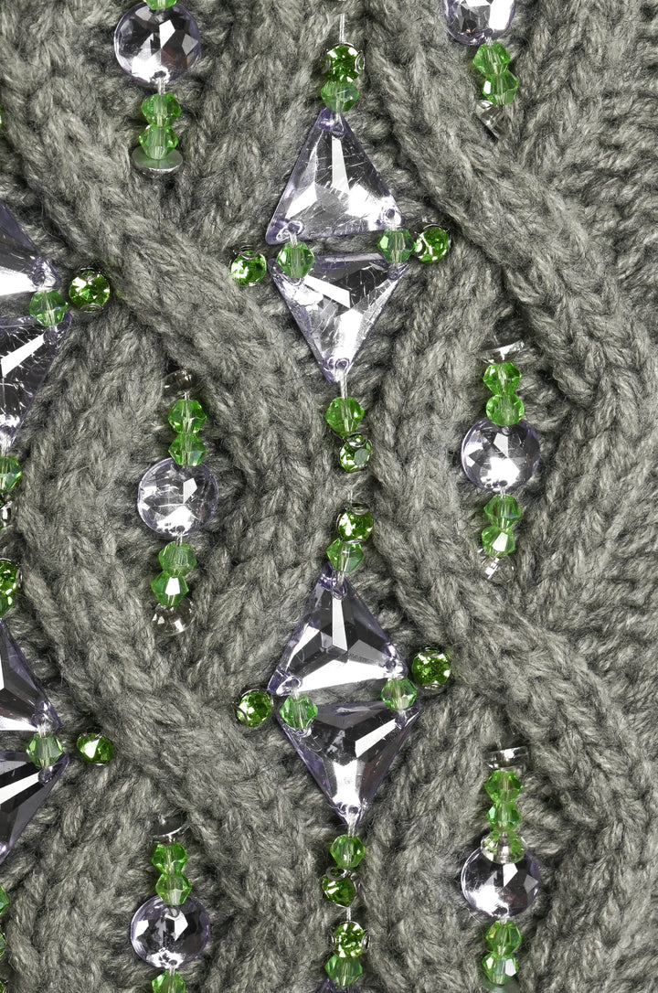 Miu Miu Size L 2023 Beaded Cardigan