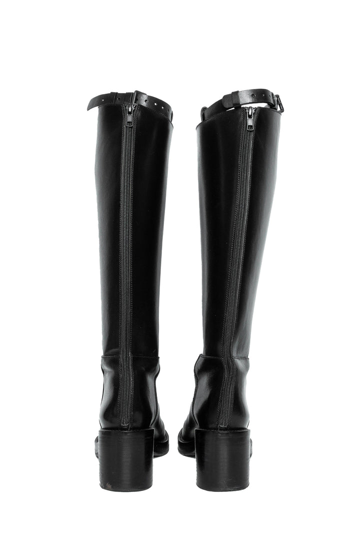 Ann Demeulemeester Size 38.5 Stan Heel Riding Boots