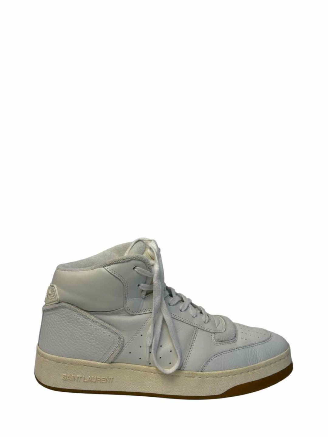 Saint Laurent Size 44 Men's SL/80 Mid Top Sneakers