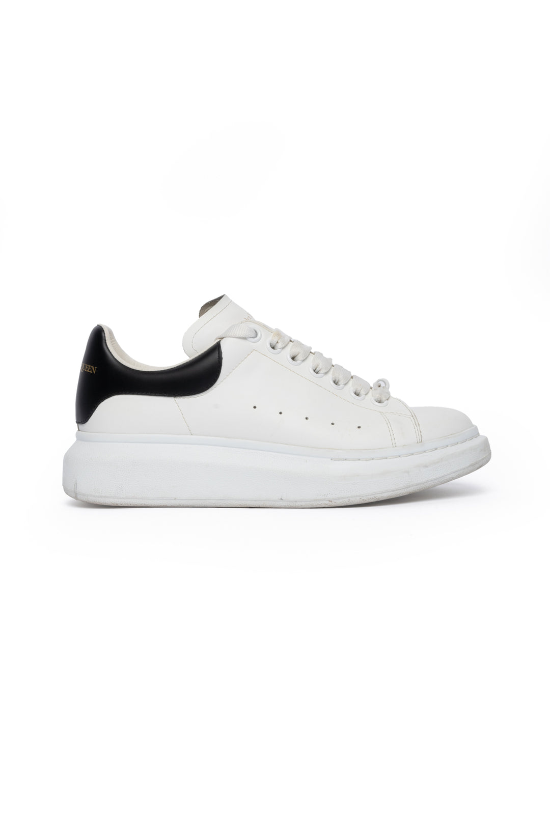 Alexander Mcqueen Size 39 Oversized Leather Sneaker