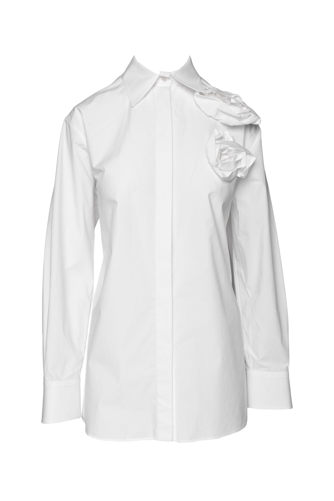 Valentino Size 2 Rose Blossom 3D Shirt