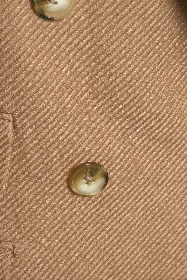 Reiss Size 8 Logan Double Breasted Twill Blazer