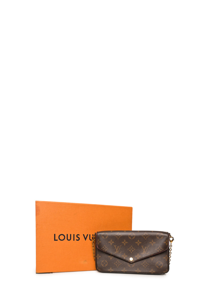 Louis Vuitton 2020 Monogram Pochette Felicie Crossbody
