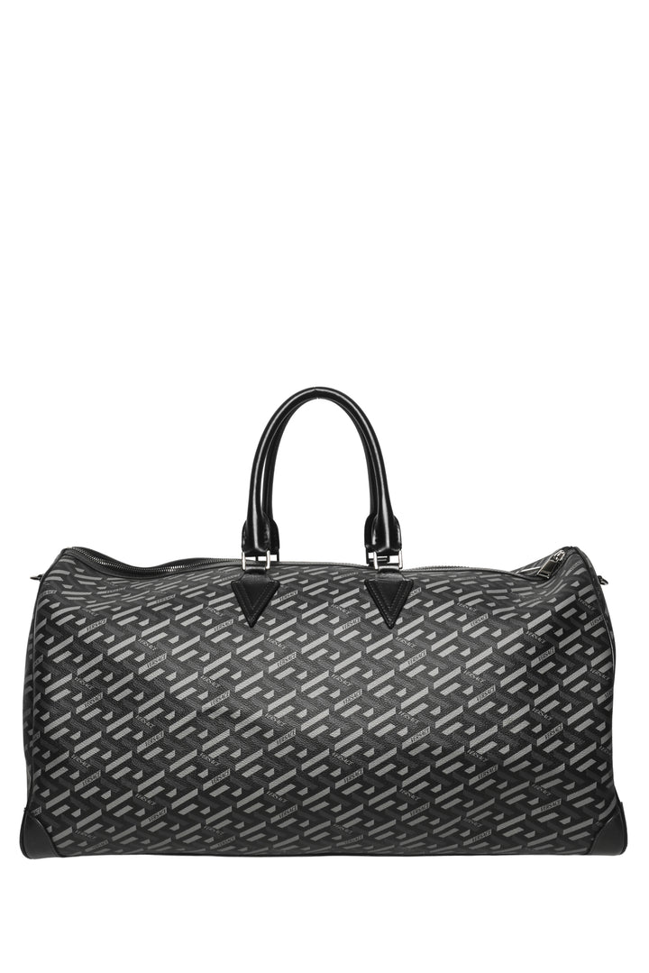 Versace La Greca Signature Travel Duffle Bag