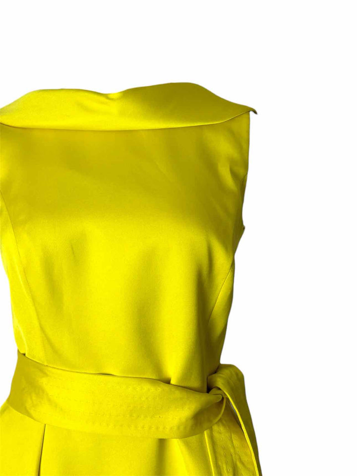 Escada Size 36 Sleeveless Satin  Dress