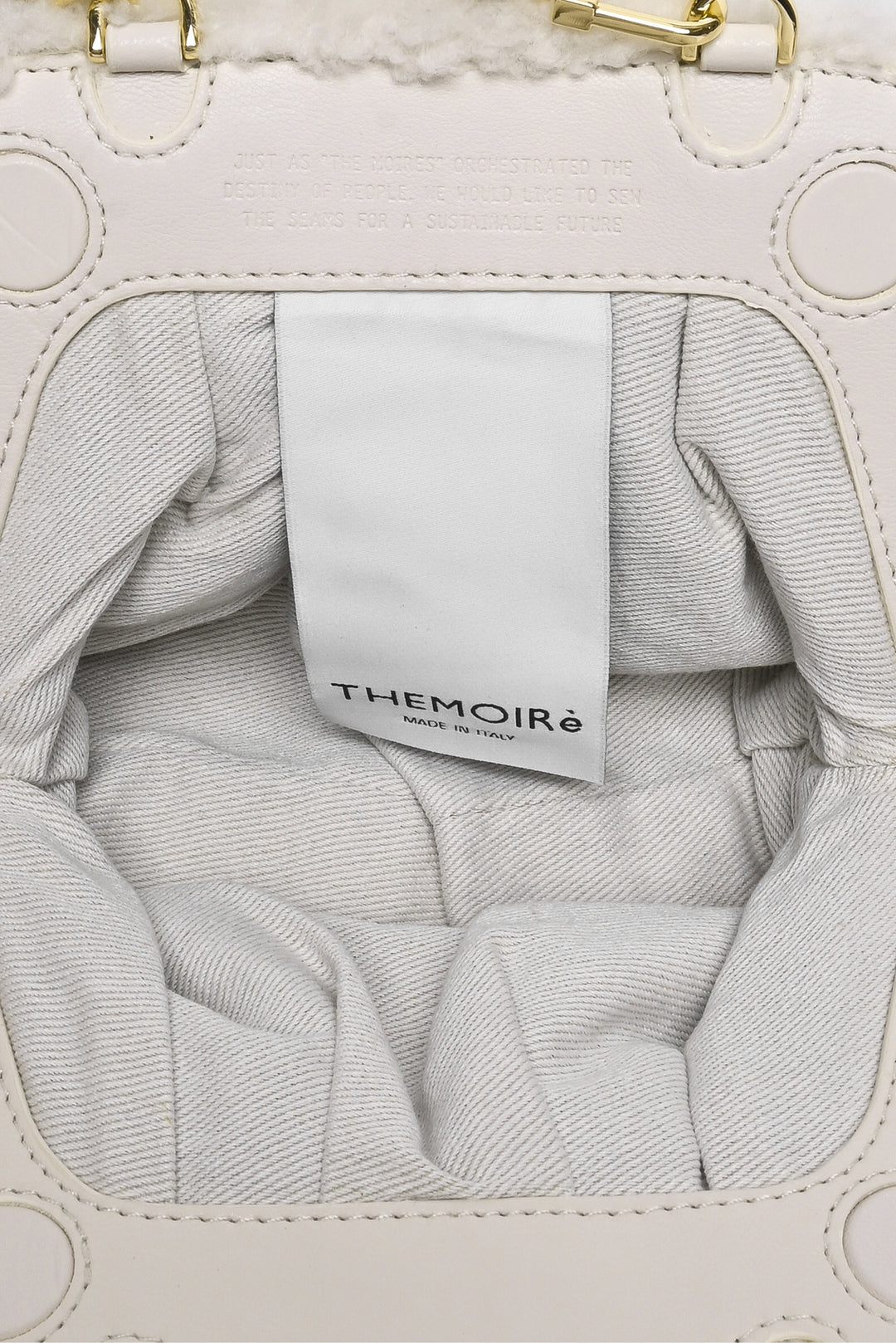 Themoire Emera Shearling Crossbody