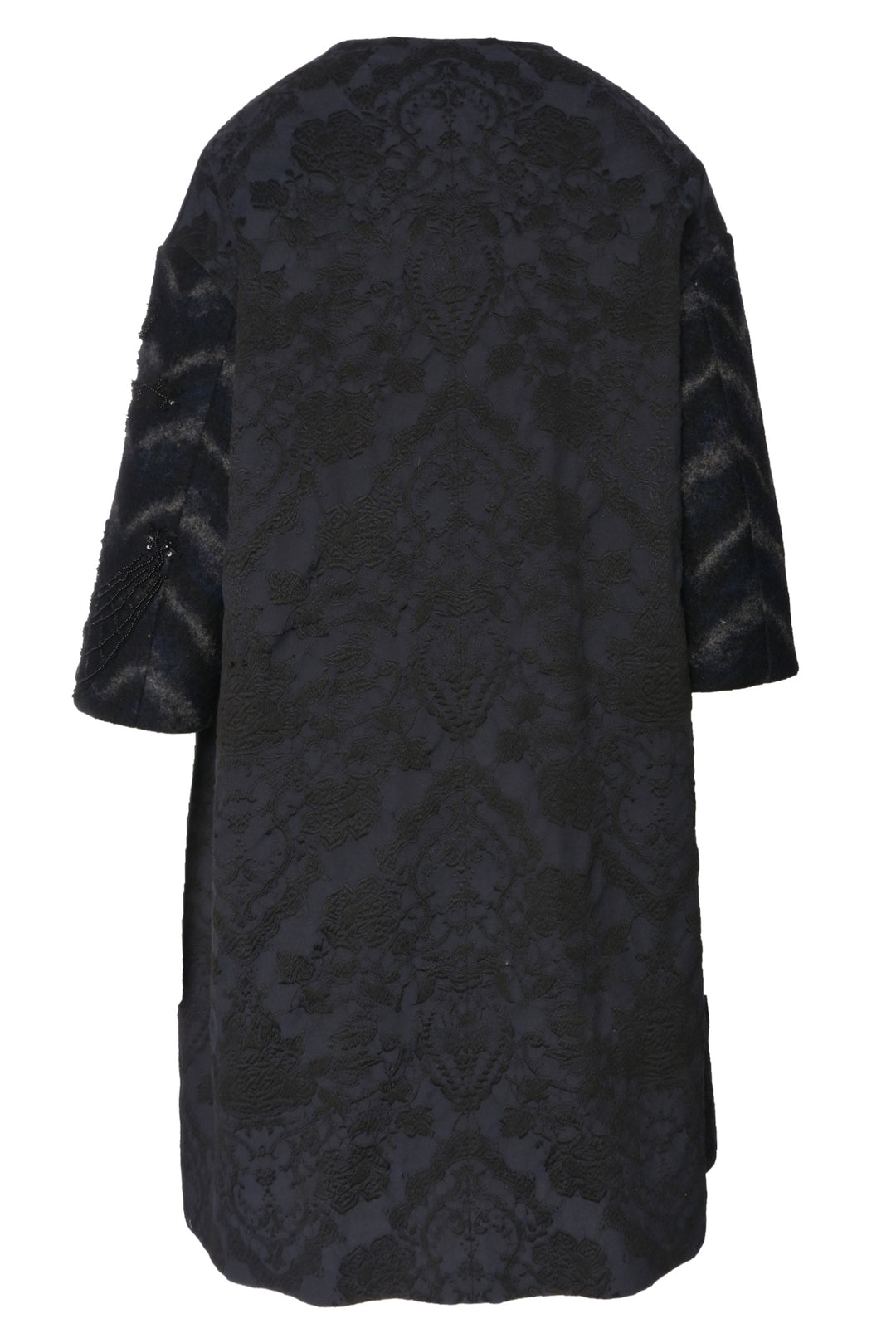 Antonio Marras Size 40 Short Sleeve Embroidered Coat