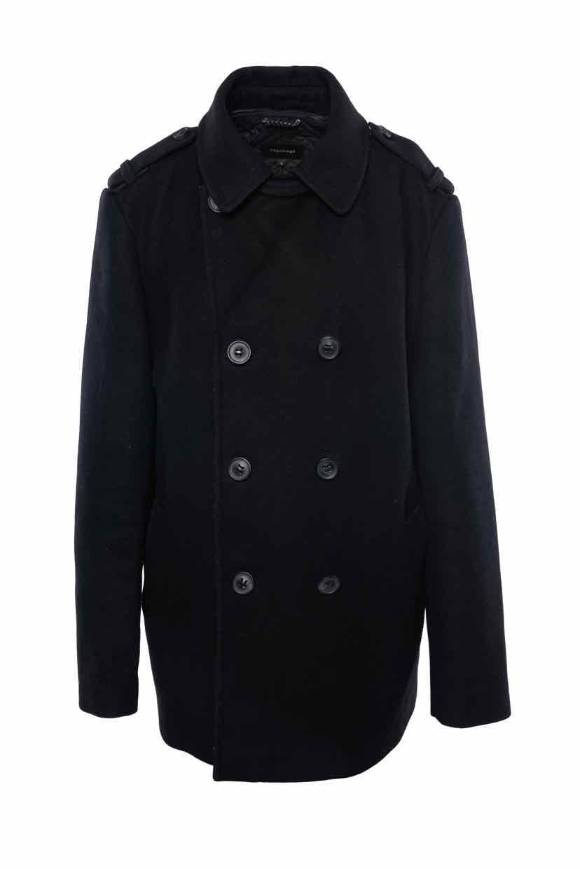 Mackage Size 46 Men's Wool Peacoat with detachable lining