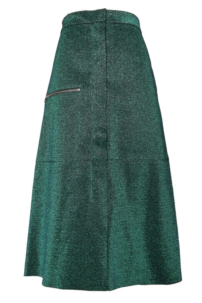 Golden Goose Size M Sparkly Midi Skirt