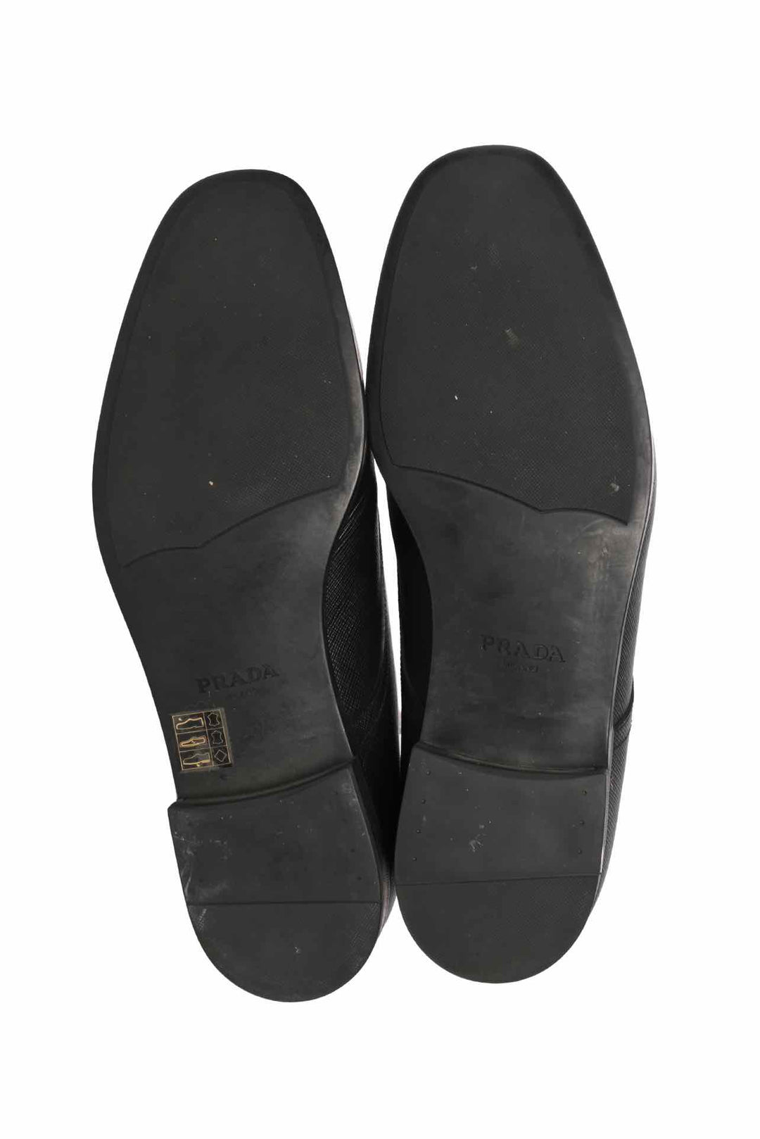 Mens Shoe Size 6 Prada Men's Saffiano Leather Lace-Up Oxford Shoes