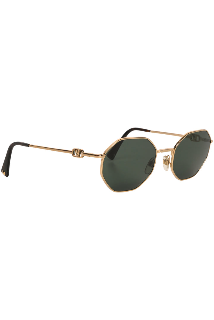 Valentino VLogo Signature Octagon Sunglasses