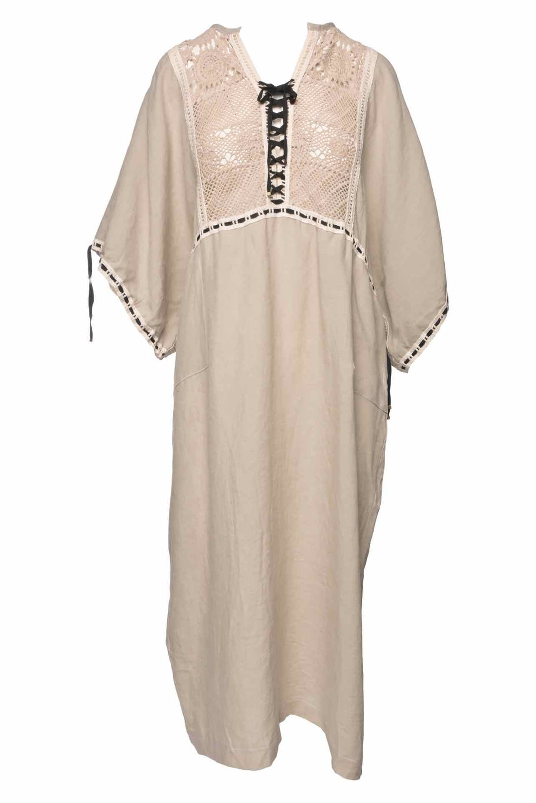 Jenni Lee Size M Caftan Gathered Dress