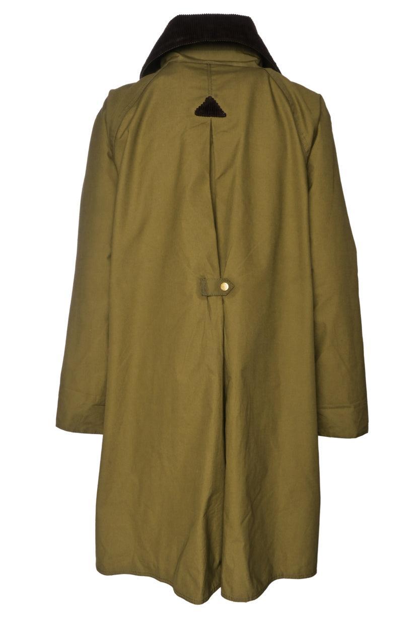 Barbour Size 10 Ebberston Evette Waxed Cotton Coat