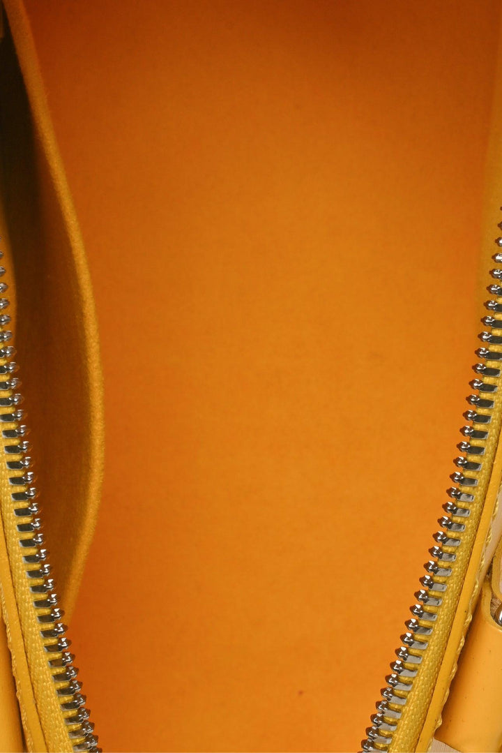 Louis Vuitton 2013 Tassil Yellow Epi Leather Alma BB Purse