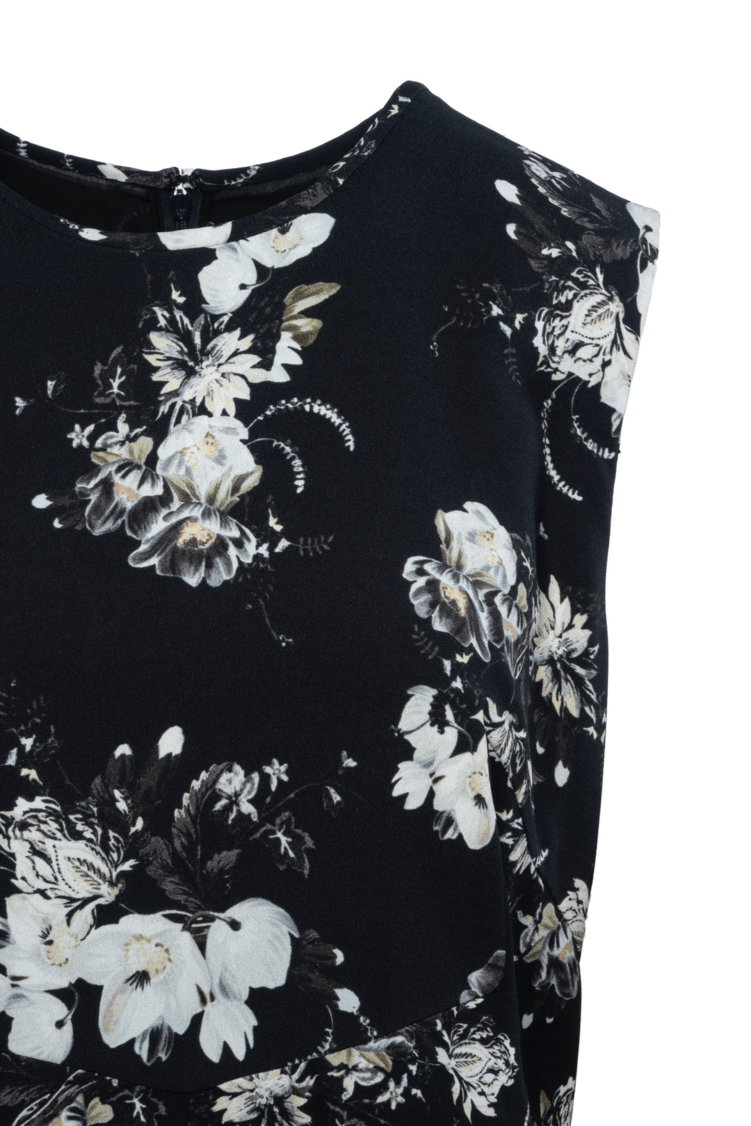 Erdem Size 12 Jana Sleeveless Floral Print Dress