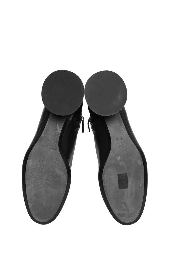 Khaite Size 38.5 Wythe Block Heel Booties