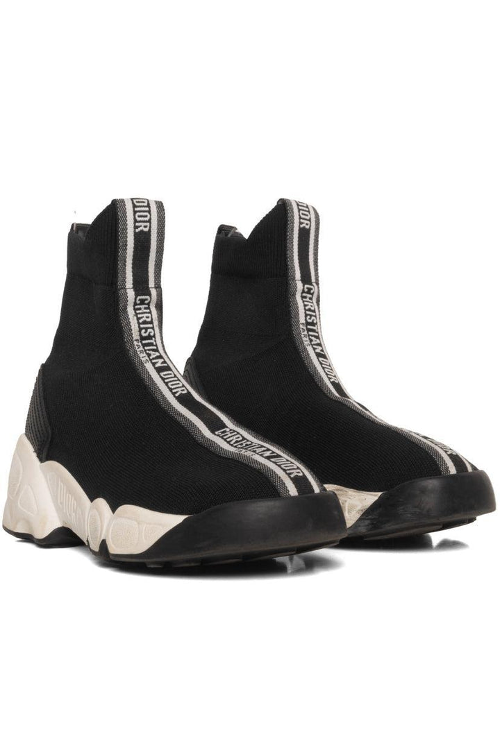 Dior Size 35.5 Two Point Zero Knitted Sock Sneakers