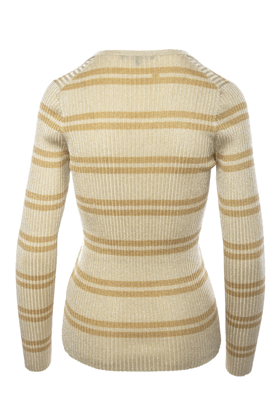 Gucci Size M 2006 Metallic Striped Sweater