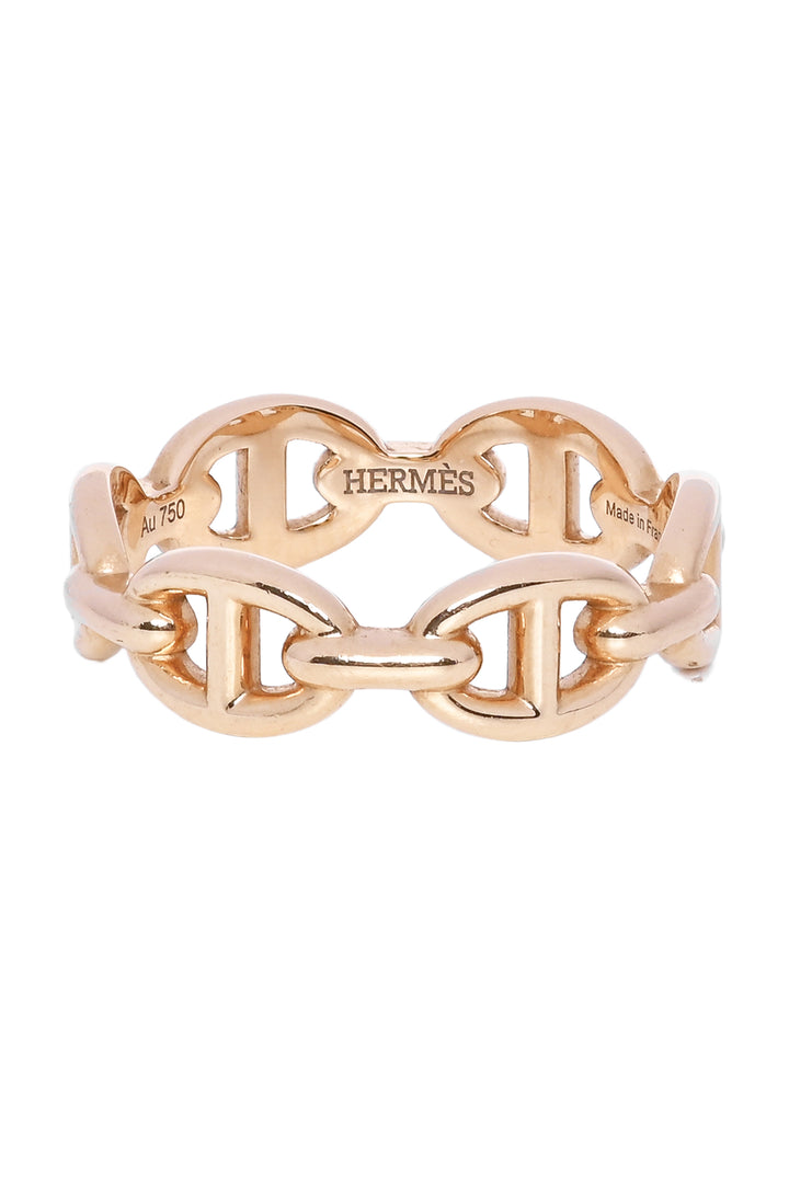 Hermes Size 6.25 Chaine D'ancre Enchainee Ring