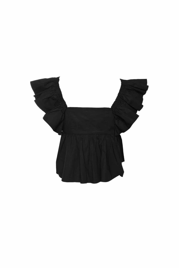 Ulla Johnson Size 6 Romi Poplin Top