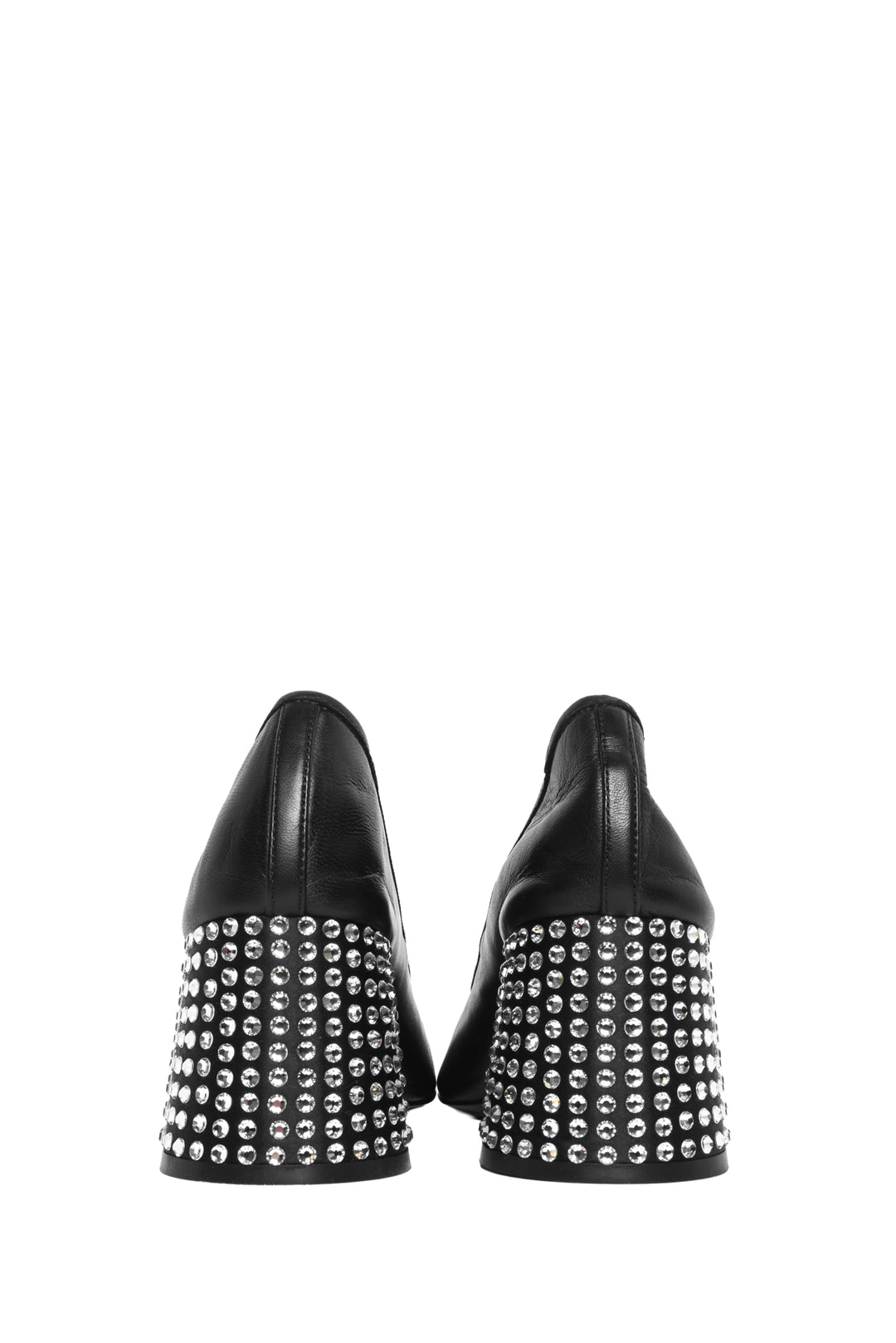 Khaite Size 38.5 Lorimer Embellished Leather Mary Jane Pumps