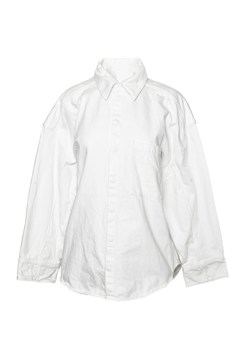 Gauchere Size 42 Snap Front Shirt Jacket