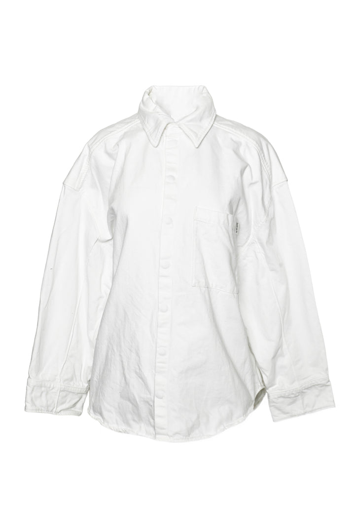 Gauchere Size 42 Snap Front Shirt Jacket